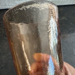 Fire and & Light Recycled Glass 12 oz Tumbler Copper 4.75″