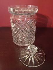 Large Royal Irish Crystal Biscuit Jar
