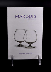 Marquis by Waterford YOURS TRULY Etched Crystal (2)Champagne Flutes w/Box 11.25″