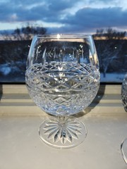 Waterford Crystal “Book of Kells” Brandy Glass – Set of 6!