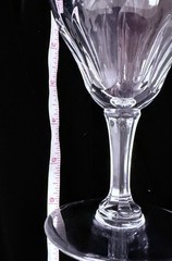 Vintage Crystal Wine Glasses RIVIERA signed VAL ST LAMBERT 6 1/8″ Lot Of 4