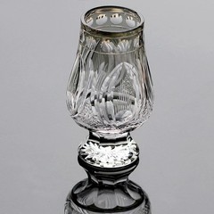 Hand cut Crystal diamond Whiskey Glasses 240ml/8oz-Luxury mens gift