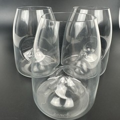 Ravenscroft Crystal Vintner’s Stemless Wine Tasting Glasses – Set Of 3