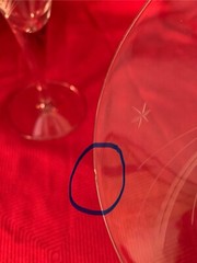Glastonbury Lotus F Star 7.5” Water Goblet STEM 7696 Buy 1/Get Flawed 1 Free 🤩