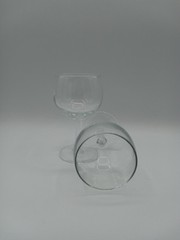 MCM Carafe and Wine Glasses with Caddy by Libbey, Made in Canada