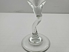 Libbey Bent Z Stem Clear Martini Glasses Set Of 2