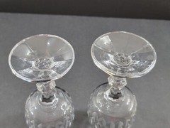 Set of 2 Schott-Zwiesel Flamenco Wine Glass Crystal Clear Blown Glass 6 1/8″