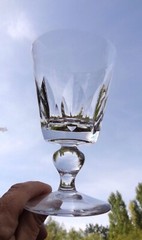 Saint Louis Jersey Water Glass Crystal Size Ocean Liner France