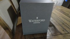 Waterford Crystal Golden Carina 7-7/8″ H Water Goblet /NEW SET OF 4
