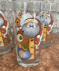Holiday Tumblers FIRNA Crafted In Indonesia Set Of 4 5.5 In Tall
