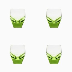 Moser Bar Ocean Green Shot Glass 45 ml / 1.5 oz Set of 4 BNIB