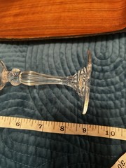 Royal Crystal Rock Aurea Fluted Champagne Glass Stem W Swags – Price Is Each