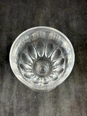 Steuben Art Glass Finger Flute Pair of 2 Wine Glasses