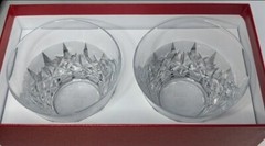 Baccarat Aria Tumblers Set of 2 2025 Edition Crystal Glasses New Free shipping