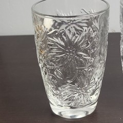 Princess House Fantasia 4 Crystal Tumblers #545 New In Original Box Made In USA