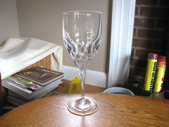 Gorham Germany DIAMOND CLEAR 8 3/8″ Water Goblet Pulled Base