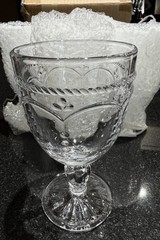 Princess House Marbella Pedestal Glasses (1725) Set of 4