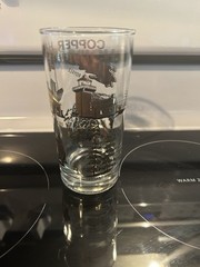 Set Of 5 Vintage Western US Cities Collector Glass Tumblers