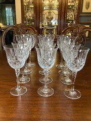 King Richard by Towle – ESTATE SET – Twelve Pieces of Vintage Crystal