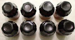 Vintage Tiffin Franciscan Madeira Smoke Brown Flat Tumbler Set of 8