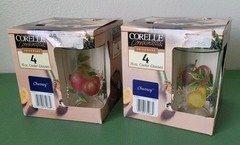 VTG • Corning • Corelle Coordinates • Chutney • 16oz Cooler Glass Tumblers • New