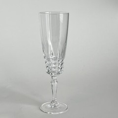 W.M. Dalton Cherbourg French Crystal 2 Parfait And 4 Cordial Elegant Clear