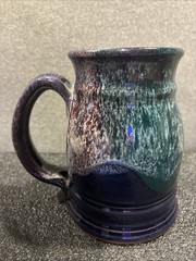 Hillarious 1998 PUKE & SNOT Renaissance Comedy Blue Mug/Tankard I GOT A LEAK