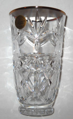 Cristal d’Arques Set of 4 Crystal Glasses TRADITIONS GOLD Highball 11.75 oz. NOS