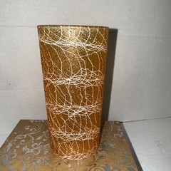 MCM Spaghetti String Multicolor Set of 5 Tumblers glasses 5 1/2” 1950s Vintage