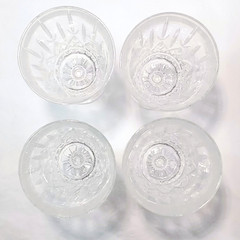 Caitlin by Godinger Shannon Crystal Crystal Goblets Glasses Set Of 4 Slovakia