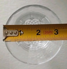 VTG Set Of 5 St.George American Heritage Crystal Water/Wine Glasses 8¼ Tall