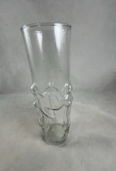 Libbey Female Figural LaFemme Art Glass Highball Mid Century Barware 1960s