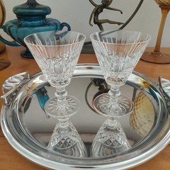2 Waterford Crystal Tramore Water Glasses 5 5/8″ Inches