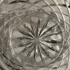 Royal Irish Crystal 8” Biscuit Cookie Jar With Lid