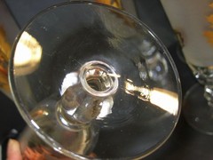 Libbey Frosted Gold Leaf Glasses Mid Century Barware Pilsner Set of 6 Vintage