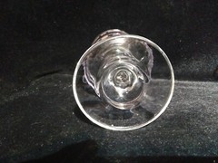 Tienshan Libbey Aunt Rhody Duck Goose Water Goblet Stemware 6.75″H 12oz