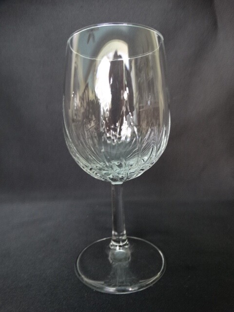 Royal Leerdam-Netherland Clear 8oz Radiance Swirl Optic 5 7/8th» Wine Glass VGUC
