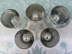Set of 5 Appletiser Highball Bullet Brunch Glasses Made in Italy