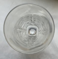 W.M. Dalton Cherbourg French Crystal Parfait/Sour 6 Glasses Unit #4 Excellent