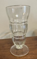 8 Vintage Soda Fountain Milkshake/Ice Cream Float Glasses 7” Indiana Glass Co. 8
