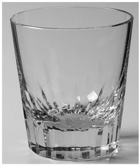Baccarat Crystal Three-Tiered Spear Cut Old Fashioned, 3 7/8″ Tall