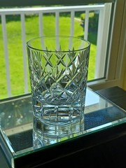 One Edinburgh Crystal Old Fashioned 3 5/8» Tall Whiskey Tumbler Glass
