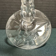 4 Vintage Rock Sharpe MARINA Crystal Tall Champagne Sherbet Glasses Coupes EUC