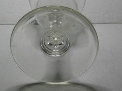 VINTAGE FEDERAL GLASS CORDIAL WINE GLASS «THE SPORTSMAN SERIES» CANADA GOOSE