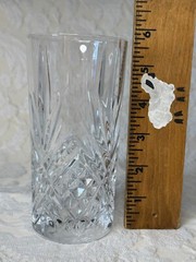 4 Cristal D’Arques-Durand Masquerade Tumblers/Water Glasses EUC MINT