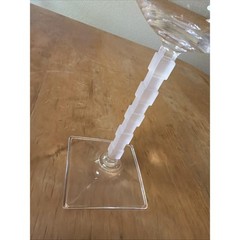 Vintage mikasa viewpoint Darian Water/wine Goblet Glass 9 5/8 In Elegant