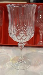 SET of 6 Cristal D’Arques Longchamp Goblet Wine Glass 5 3/4 Oz 17cl