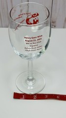 Hawaii 2021 Wine Glass Aulnai Hula Halau, Tripware Collectors Glass