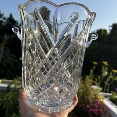 24% Lead Crystal Wine /Champagne Cooler by Imperial Crystal – Made in Slovakia