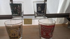 4 Cities Glasses Madrid, London, Hague And Bombay (Libby)